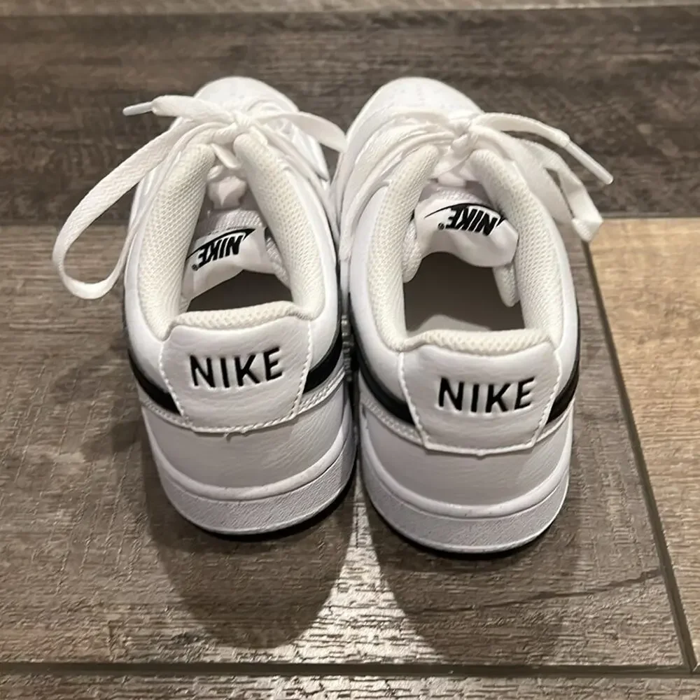 Nike Women's Footwear Court Vision Lo Nn White Black Size 7